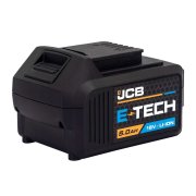 JCB 18V Cordless Brushless Impact Driver, 2.4Ah Li-ion Battery, Fast Charger in W-Boxx - 21-18BLID-5X-WB